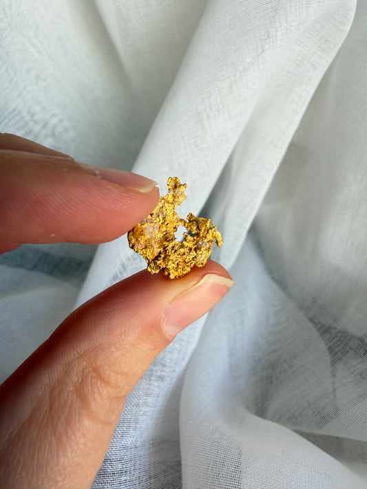 3.3 grams Natural Gold Nugget - August 2.0 drop