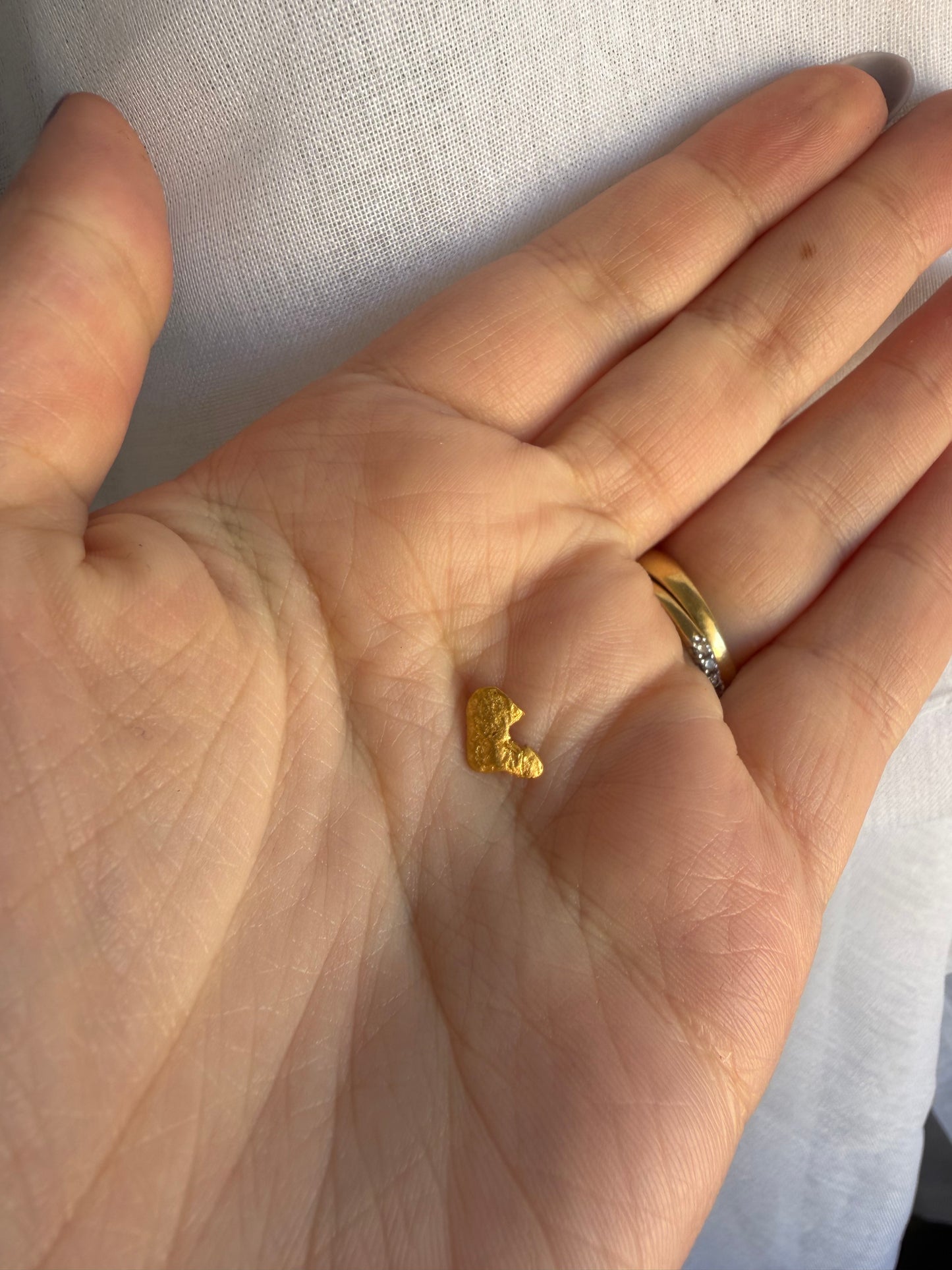 0.62 grams Natural Gold Nugget - August 2.0 drop