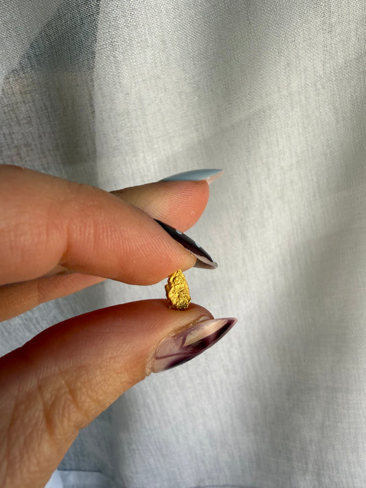 0.39 grams Natural Gold Nugget - August 2.0 drop