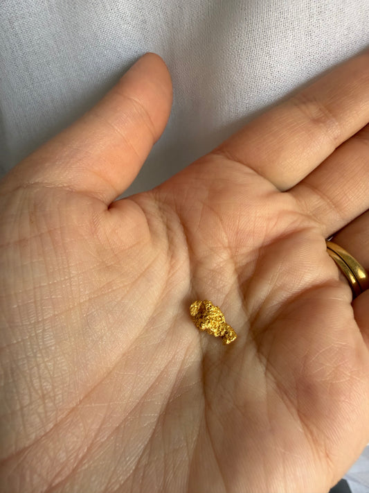 1.25 grams Natural Gold Nugget - August 2.0 drop