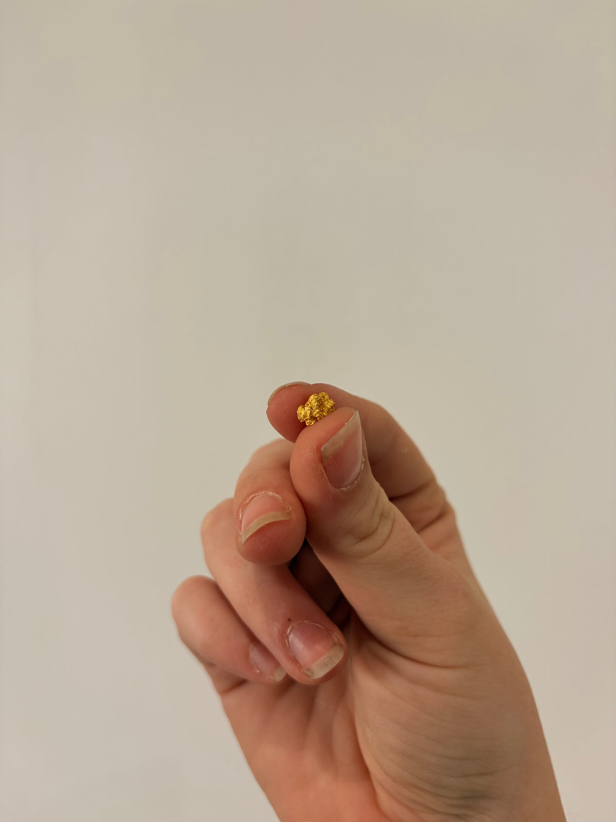 0.54 grams Natural Gold Nugget - October drop