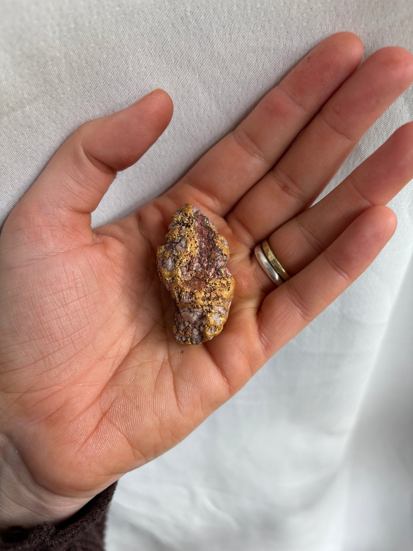 58 Gram Natural Gold Nugget Specimen