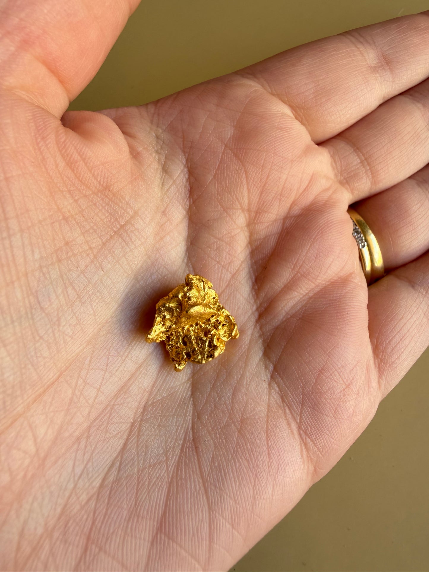 6.8 grams Natural Gold Nugget - August 2.0 drop