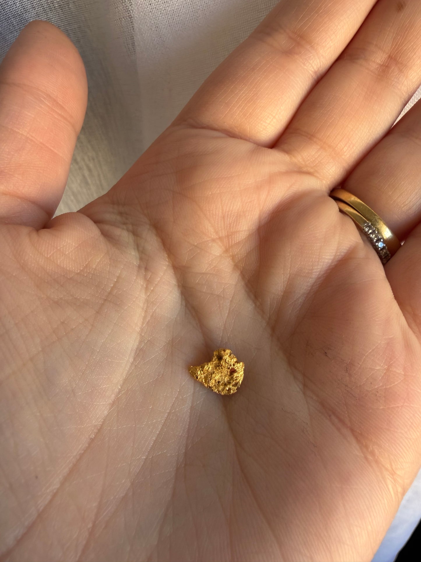 0.89 grams Natural Gold Nugget - August 2.0 drop