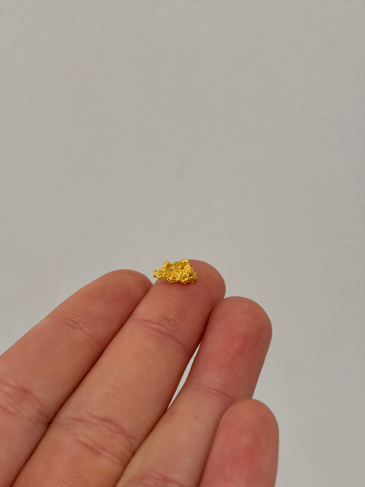 0.45 grams Natural Gold Nugget - October drop