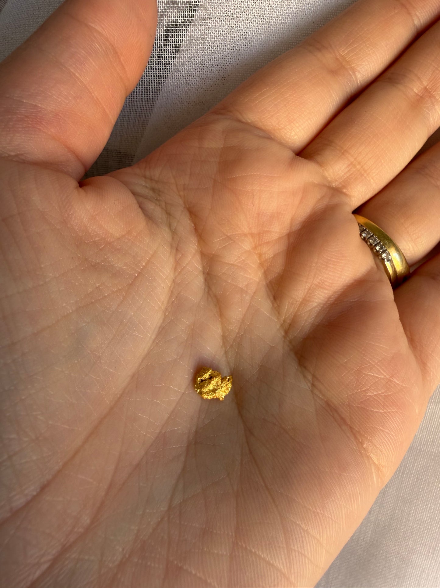 0.58 grams Natural Gold Nugget - August 2.0 drop