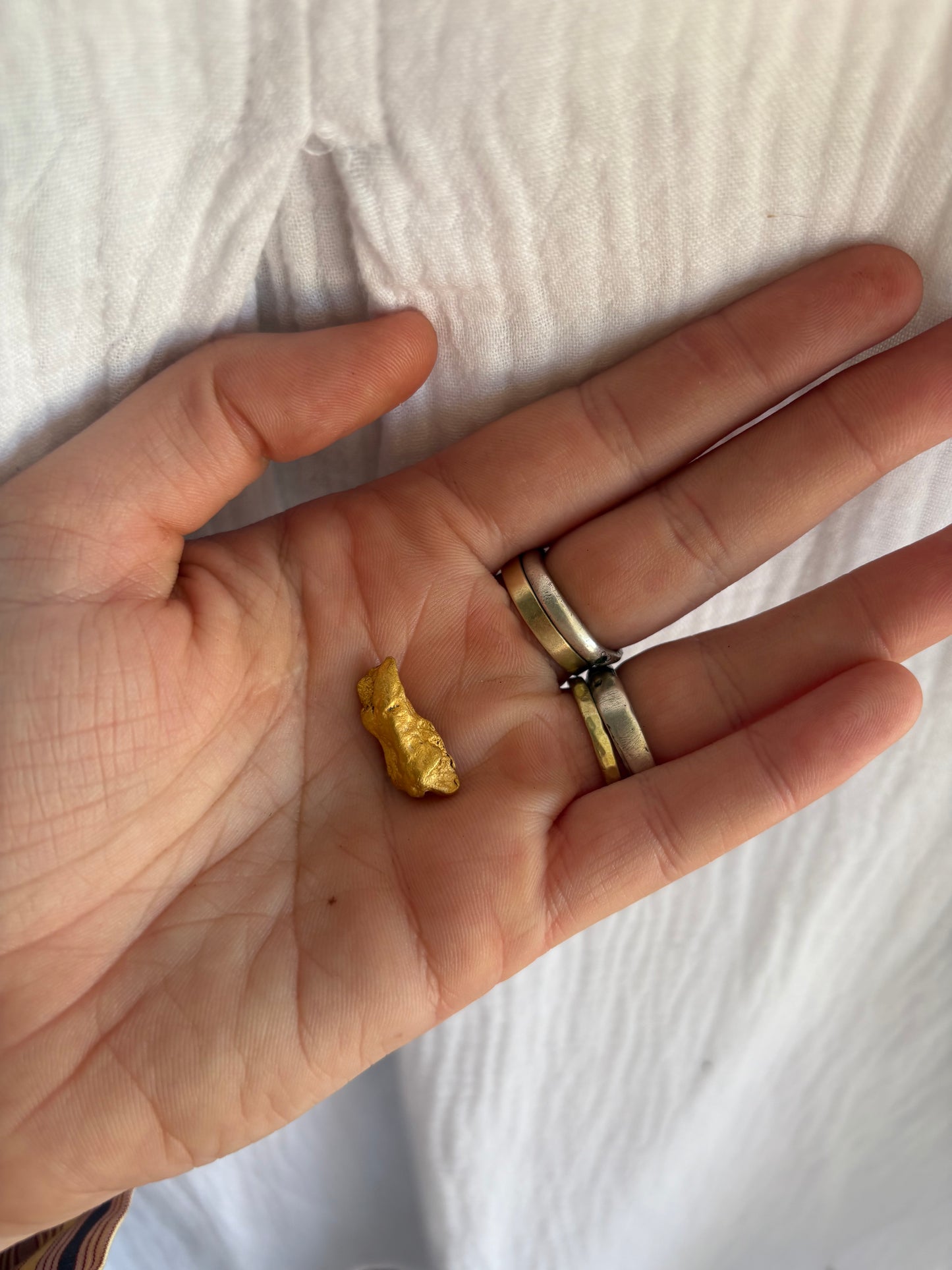 7.4 Gram Natural Gold Nugget