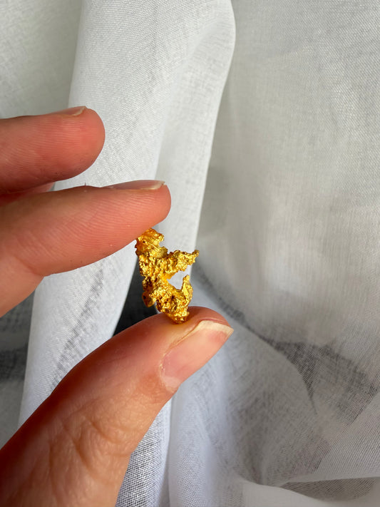3.7 grams Natural Gold Nugget - August 2.0 drop