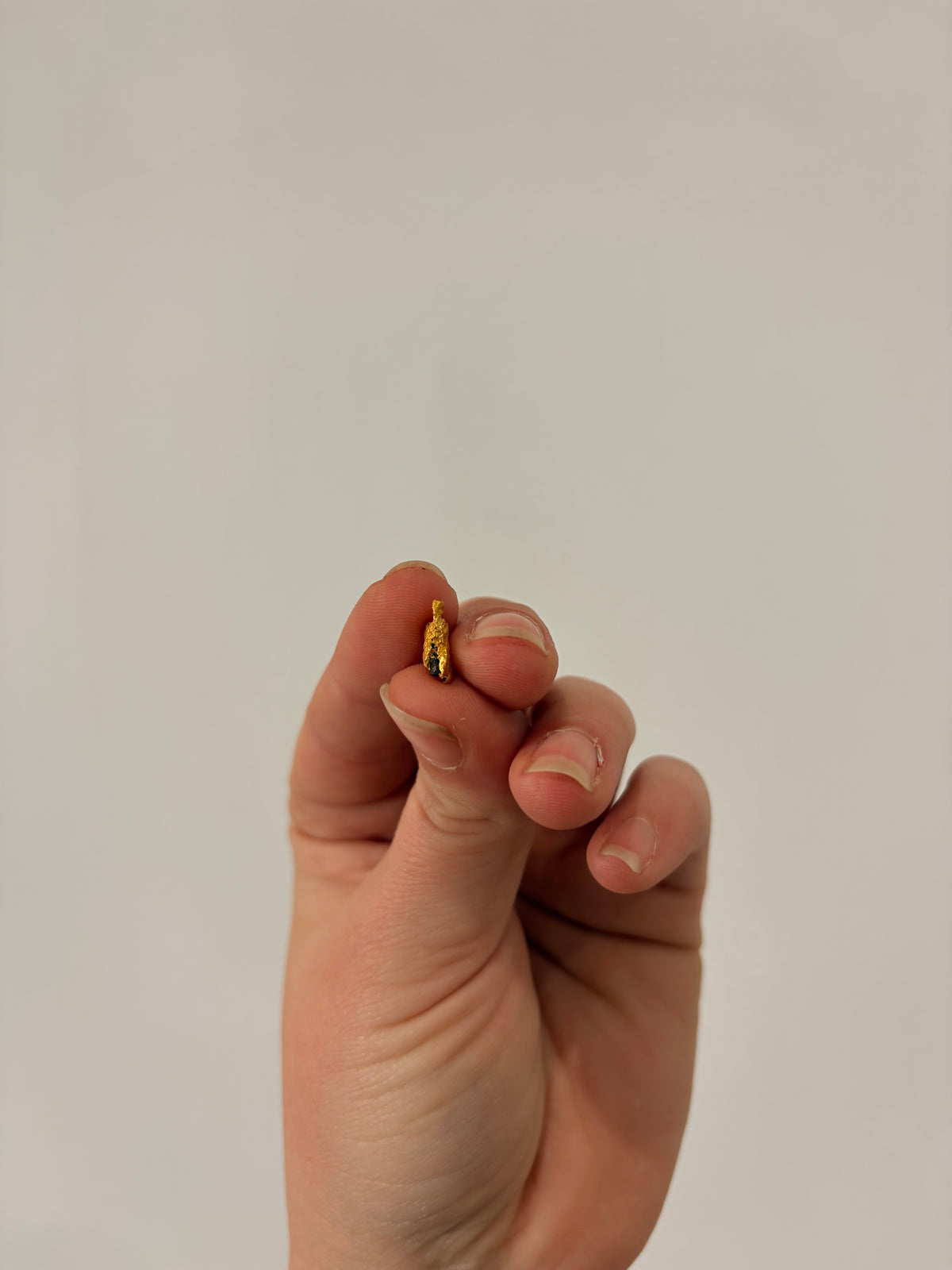0.95 grams Natural Gold Nugget - October drop