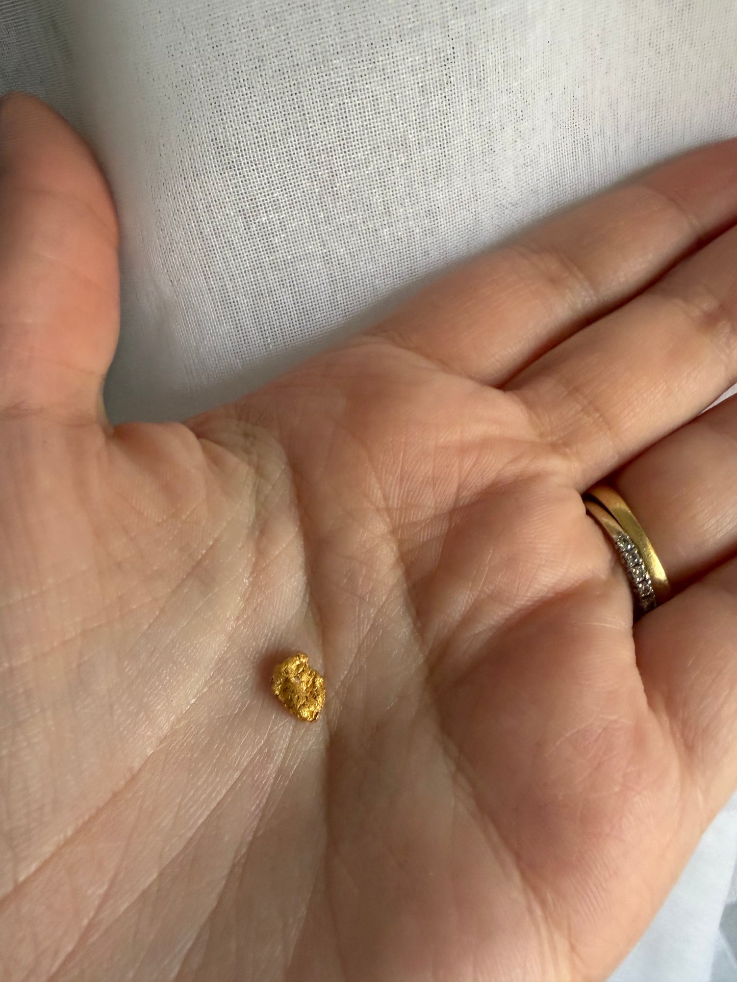0.86 grams Natural Gold Nugget - August 2.0 drop