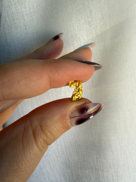 0.90 grams Natural Gold Nugget - August 2.0 drop