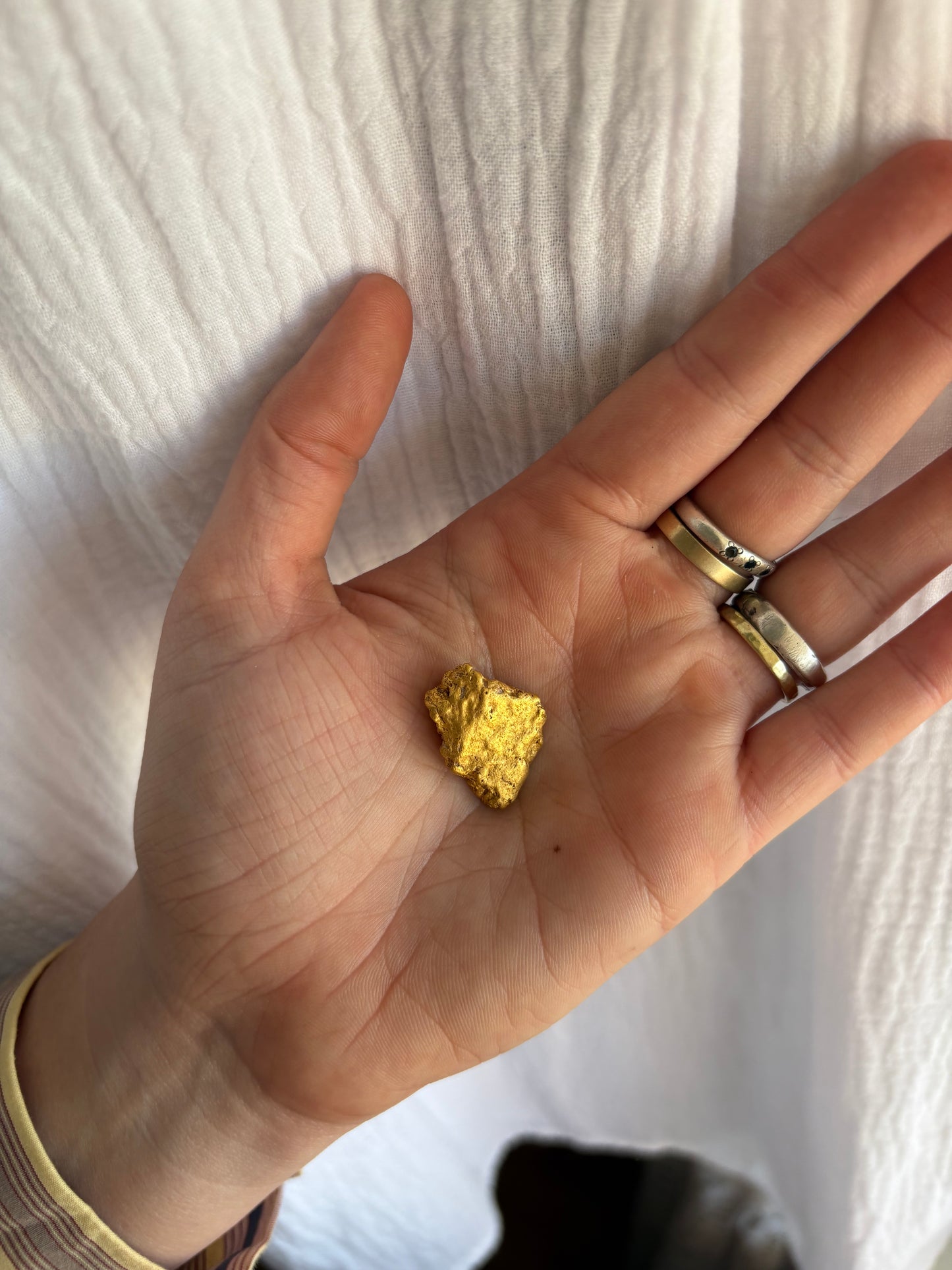 15 Gram Natural Gold Nugget Twin B