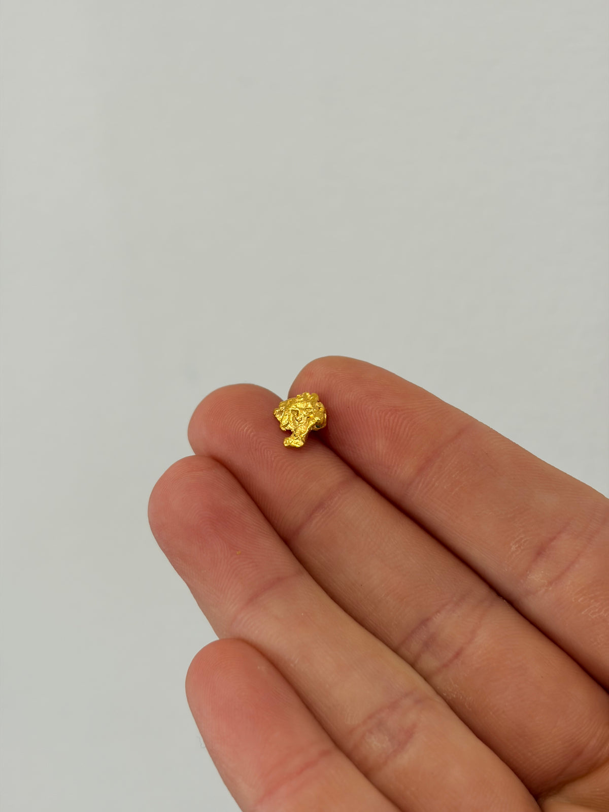 0.84 grams Natural Gold Nugget - October drop