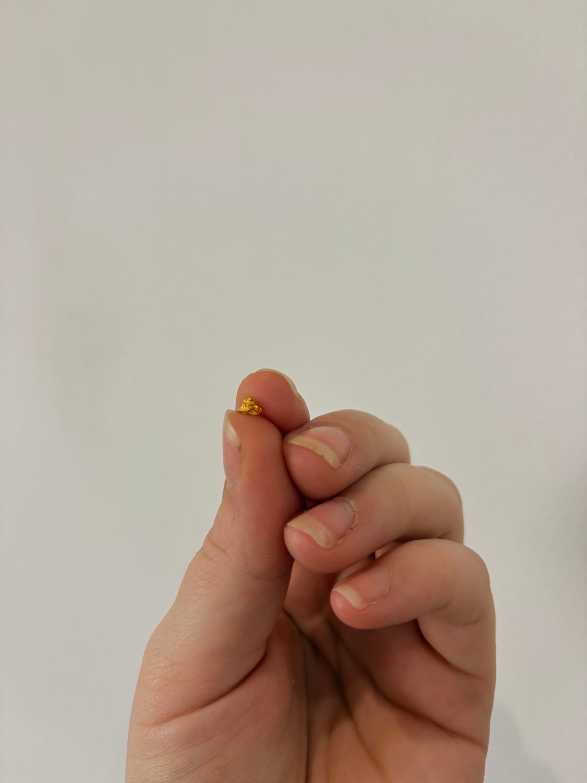 0.16 grams Natural Gold Nugget - October drop