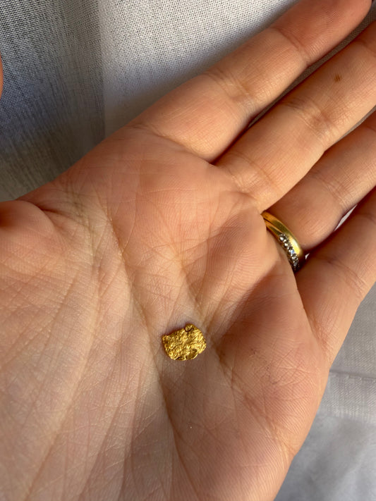 0.44 grams Natural Gold Nugget - August 2.0 drop