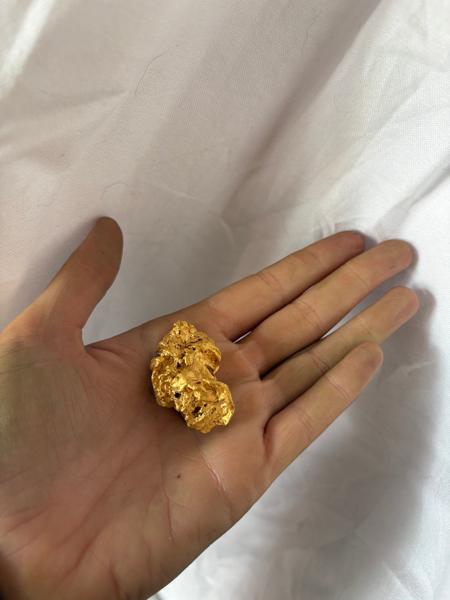 58.6g Natural Gold Nugget - Golden Slug