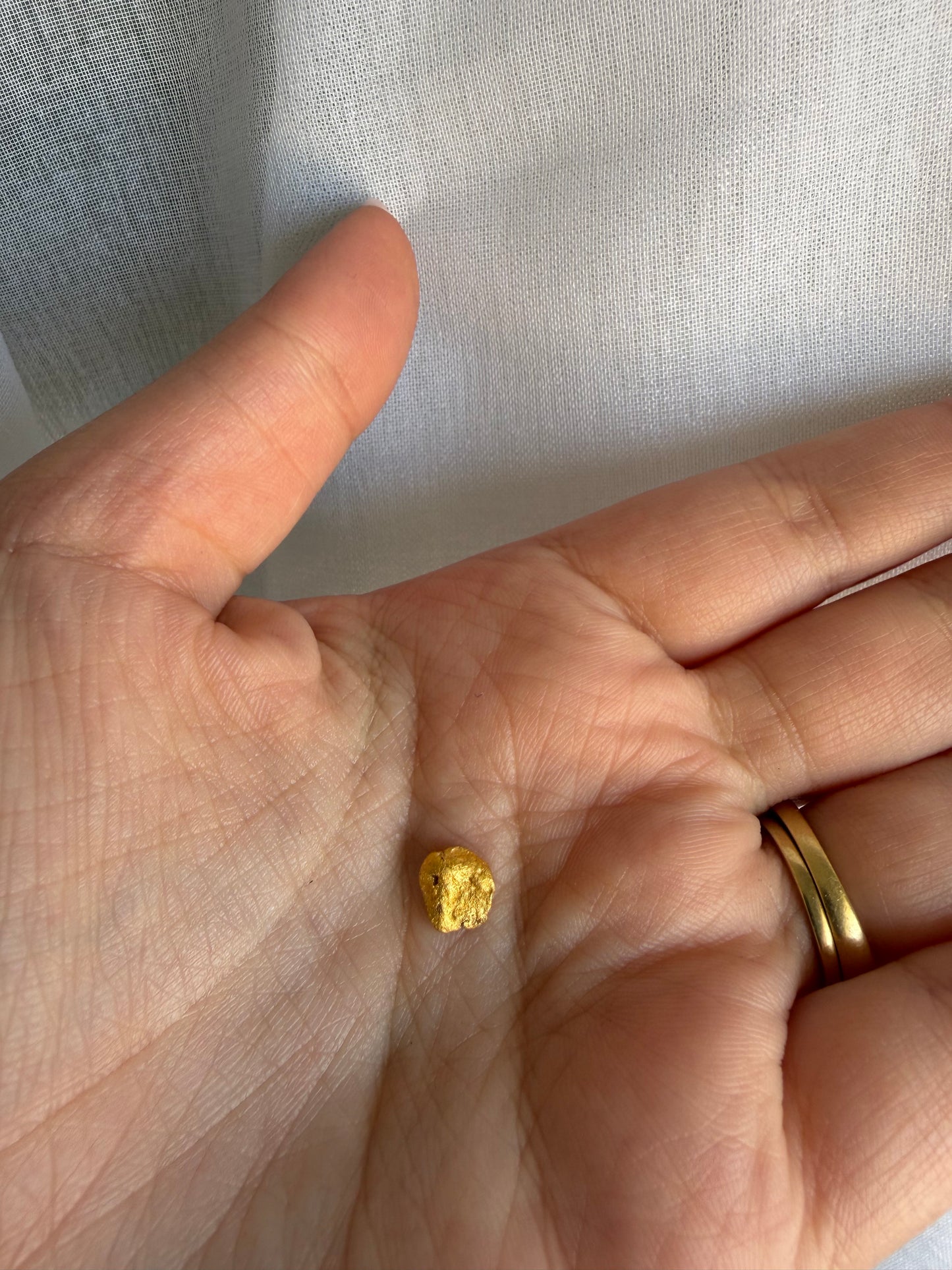 1.1 grams Natural Gold Nugget - August 2.0 drop