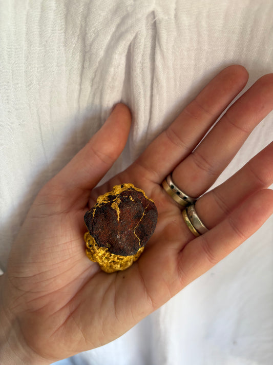 126.2 Gram Natural Gold Nugget - Alien Brain Specimen