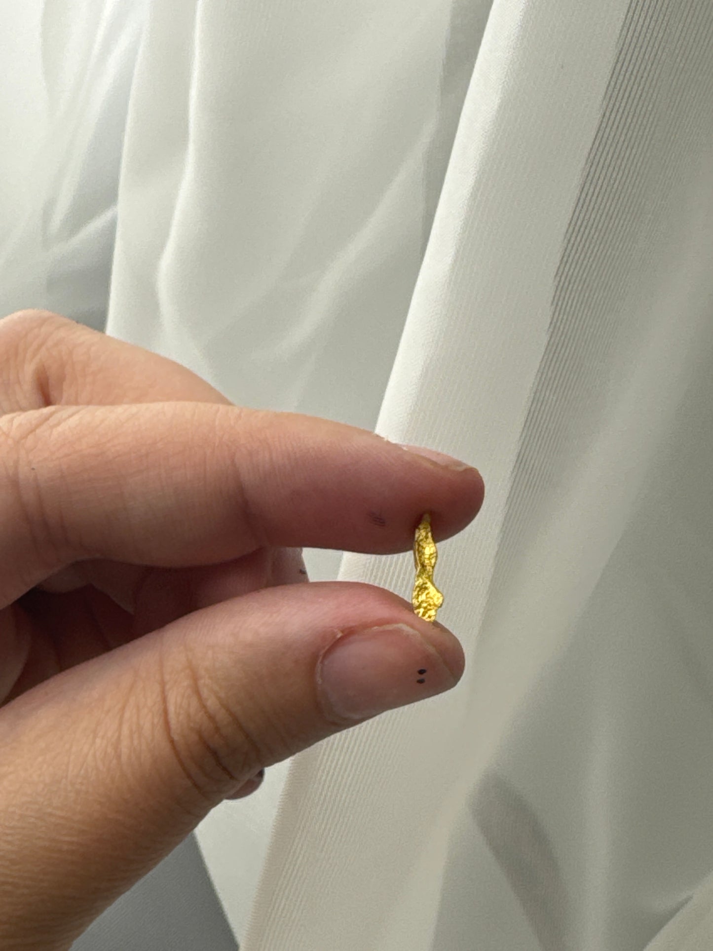 0.88 Gram Natural Gold Nugget