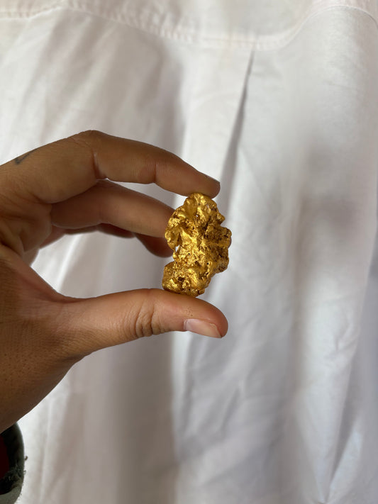 58.6g Natural Gold Nugget - Golden Slug
