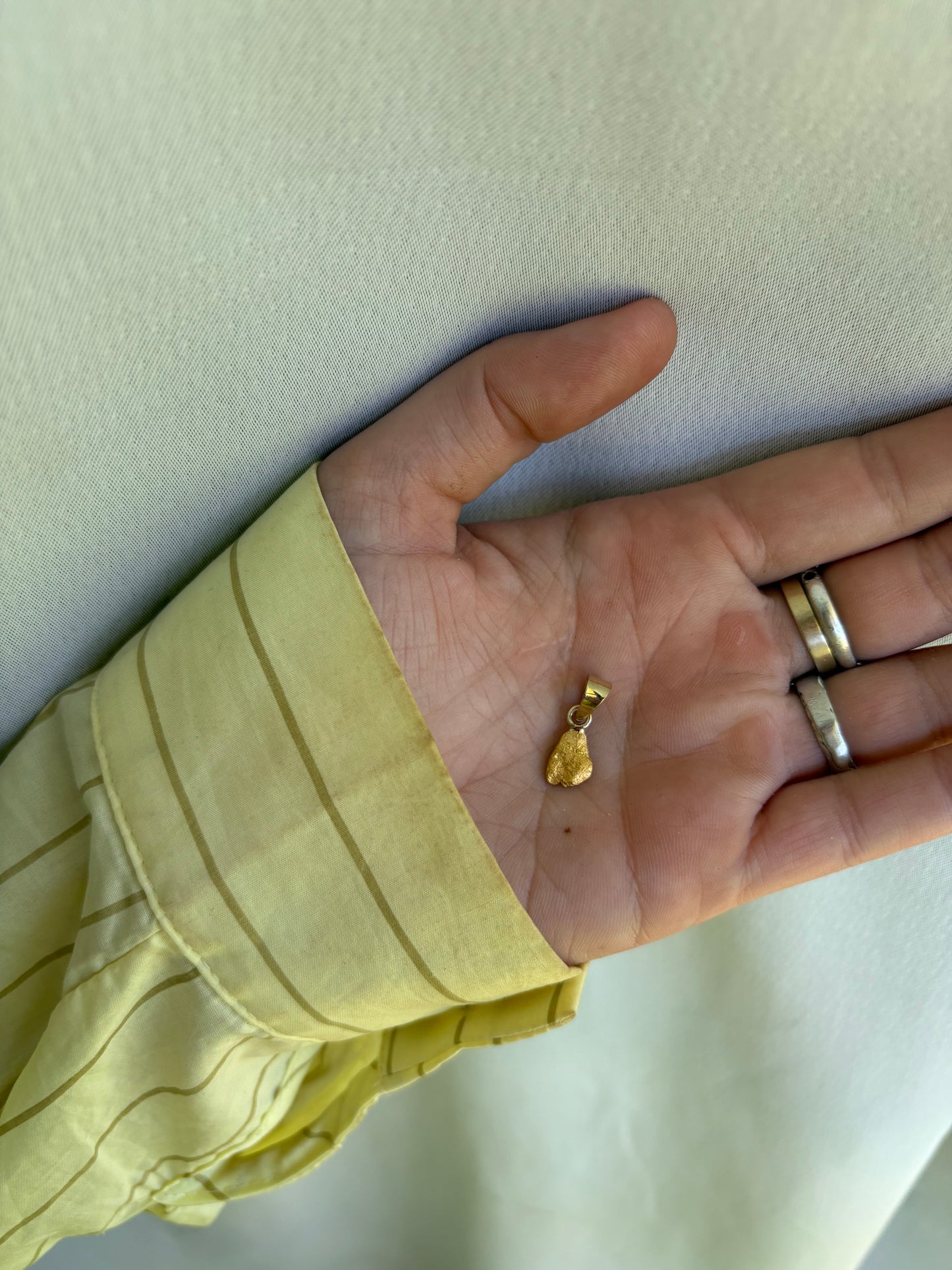 1.4 gram Natural Gold Nugget Pendant