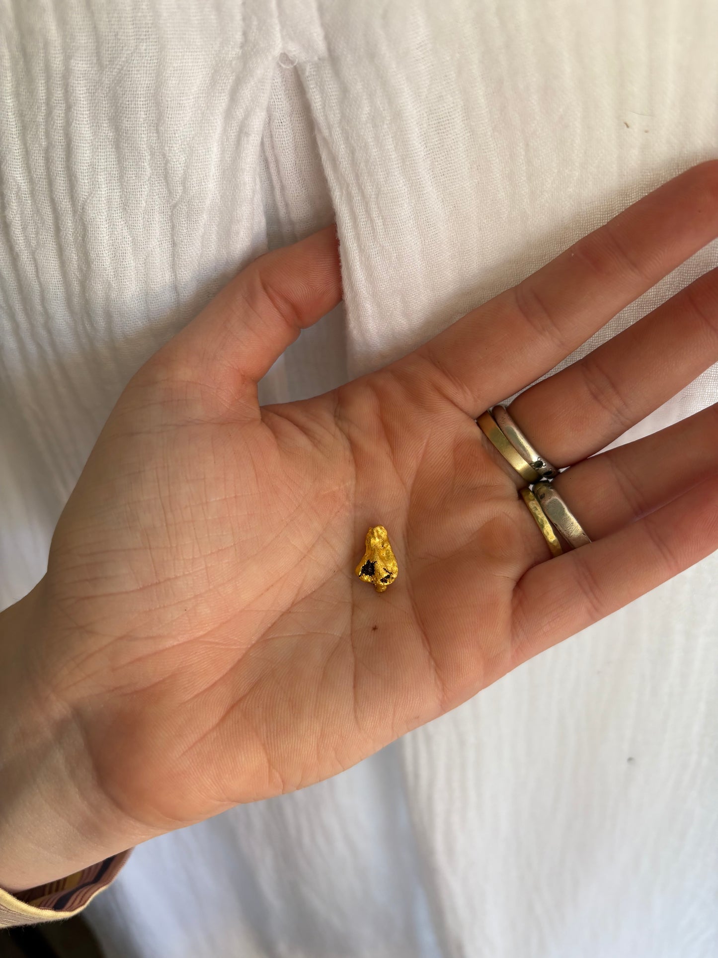 3 Gram Natural Gold Nugget