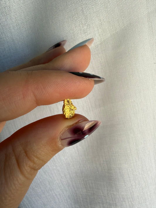 0.61 grams Natural Gold Nugget - August 2.0 drop