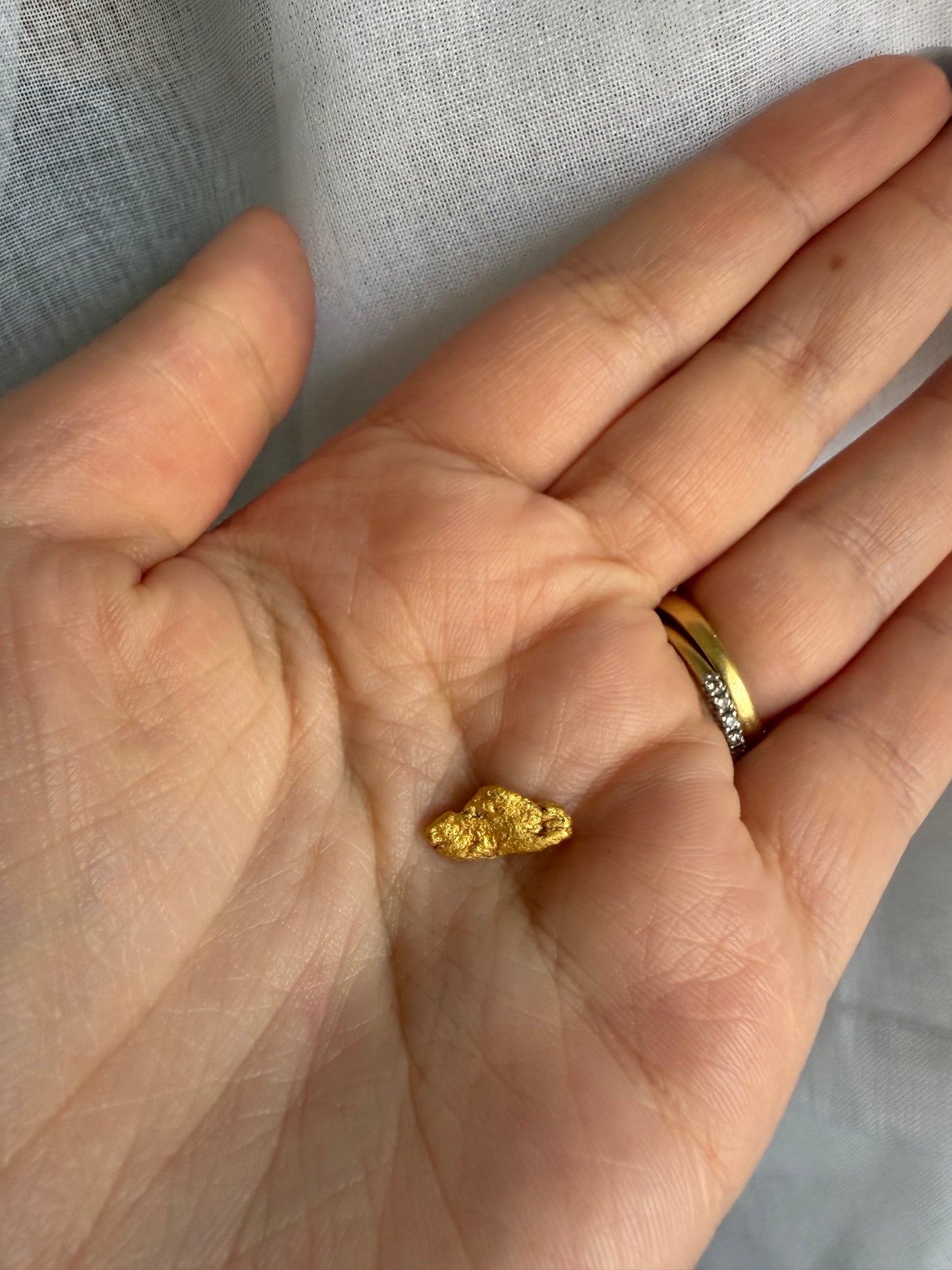 1.7 grams Natural Gold Nugget - August 2.0 drop