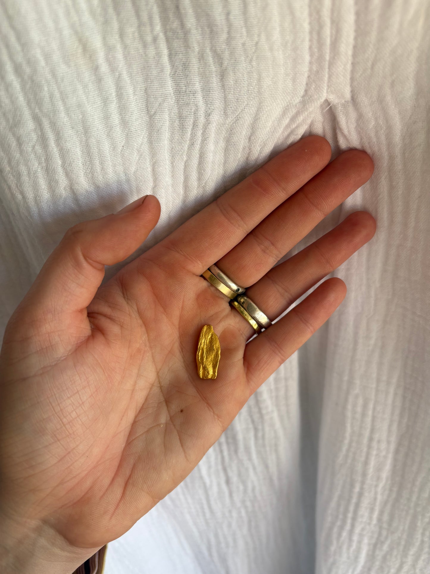 6.1 Gram Natural Gold Nugget - Buttery Gold