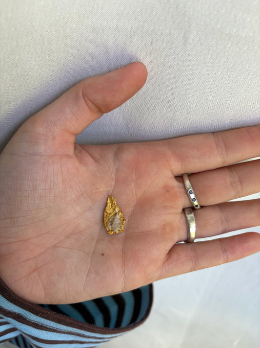 2 Gram Natural Gold Nugget (total weight 2.5g)