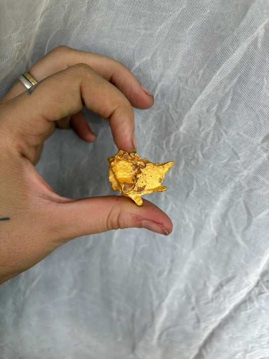 39.8 gram Crystalline Gold Nugget - Pseudomorph