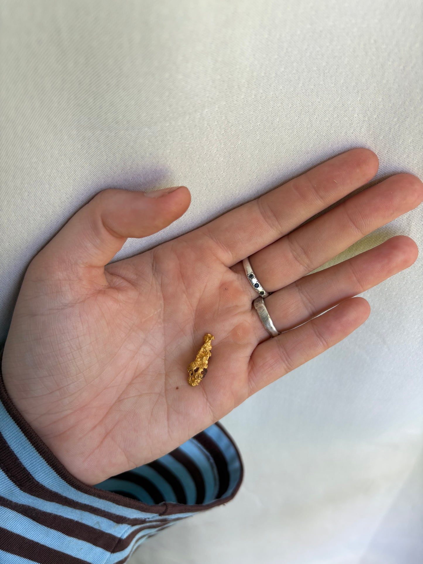 3.2 Gram Natural Gold Nugget(3.6gram total weight)