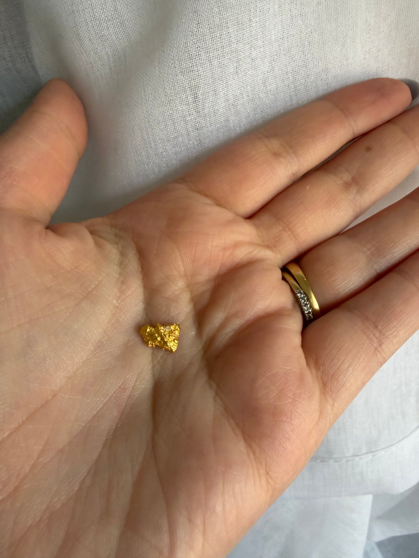 0.72 grams Natural Gold Nugget - August 2.0 drop