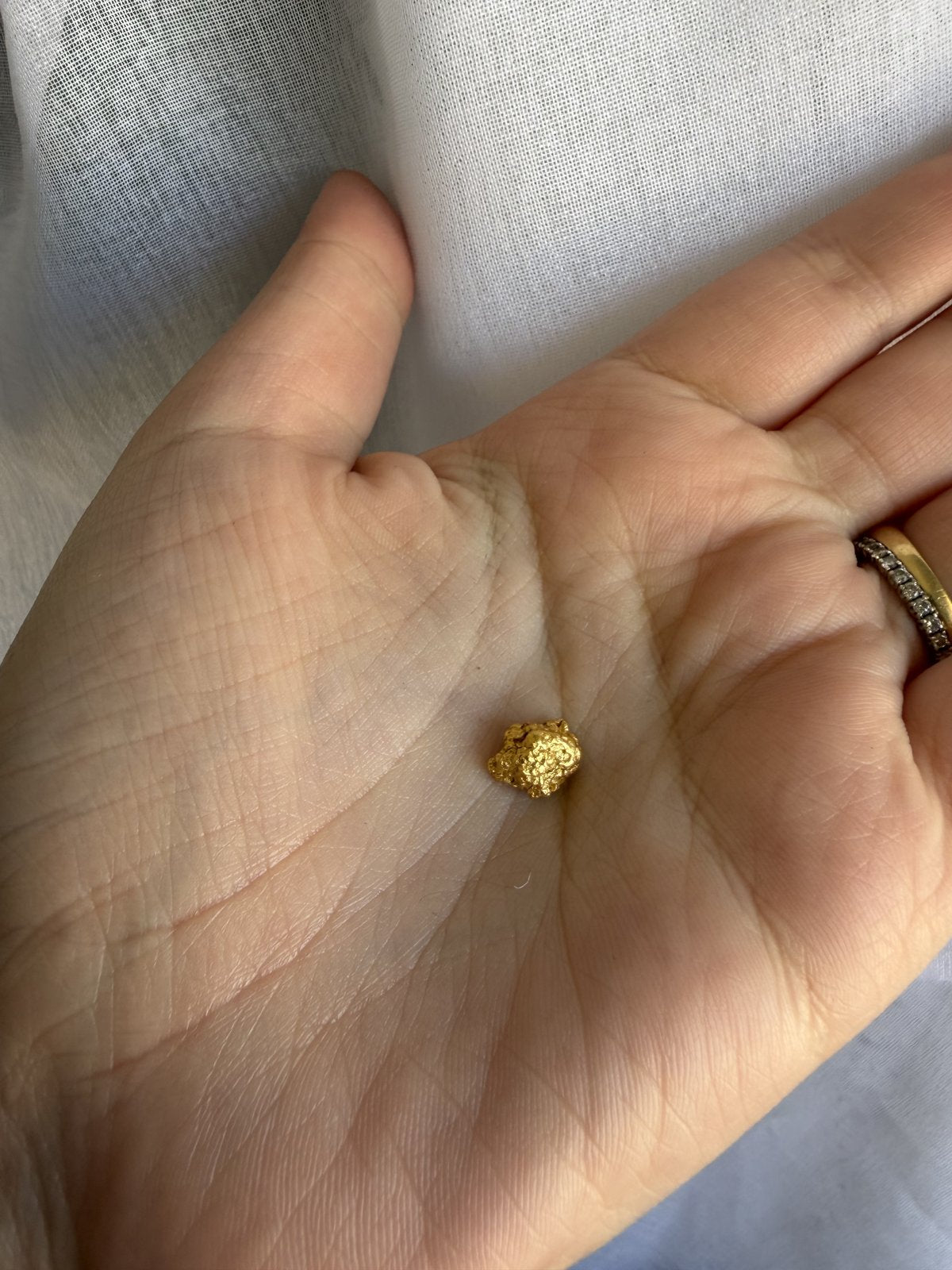 2.52 grams Natural Gold Nugget - September drop