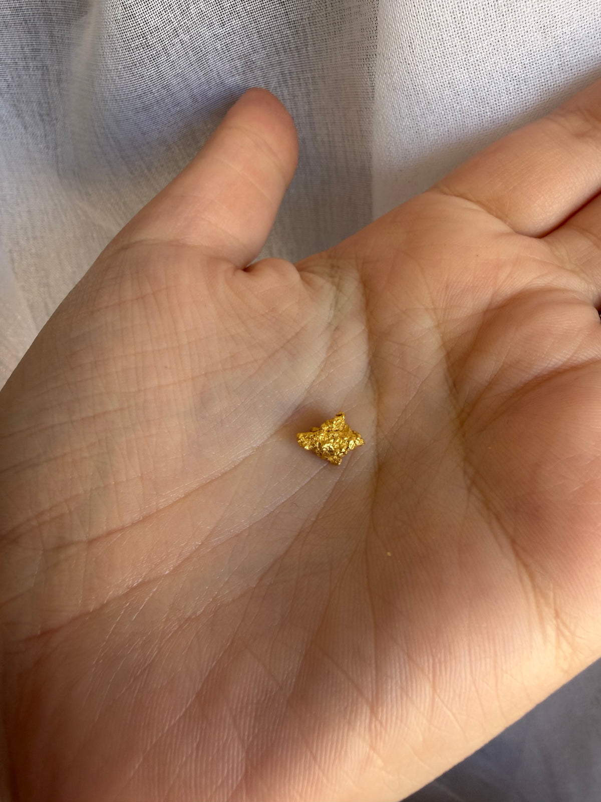 1.29 grams Natural Gold Nugget - September drop