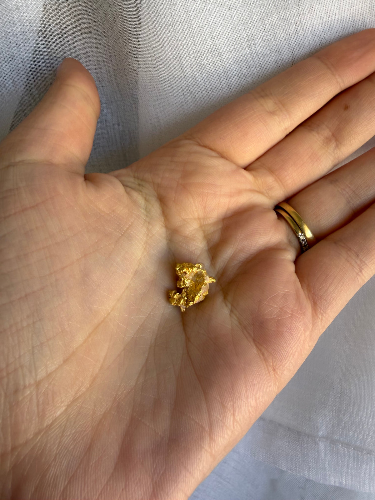 3.78 grams Natural Gold Nugget - September drop