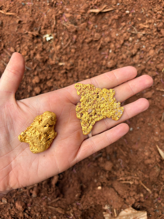 85.4 grams (2.7 oz) Large Kalgoorlie Gold Nugget - The Titan