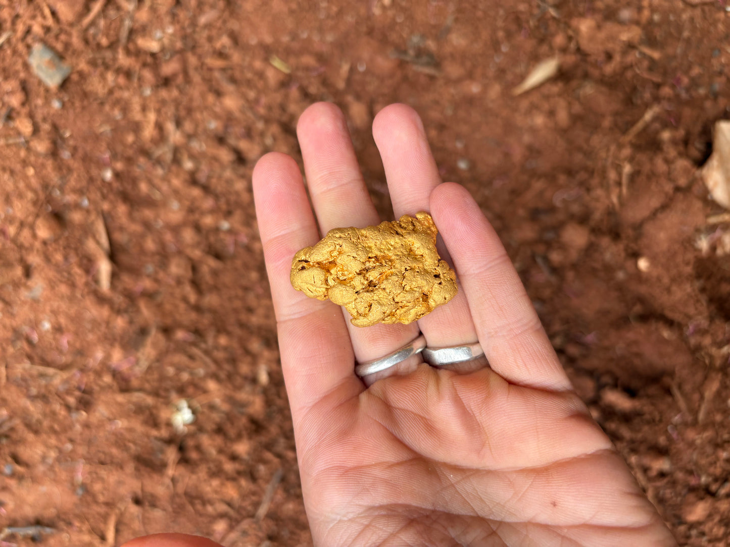 85.4 grams (2.7 oz) Large Kalgoorlie Gold Nugget - The Titan