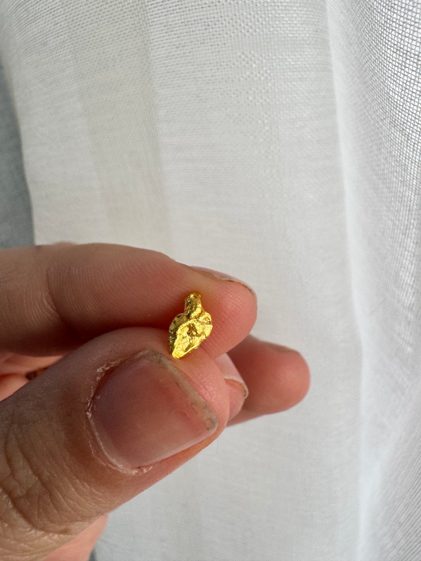 0.4 grams Natural Gold Nugget - August drop