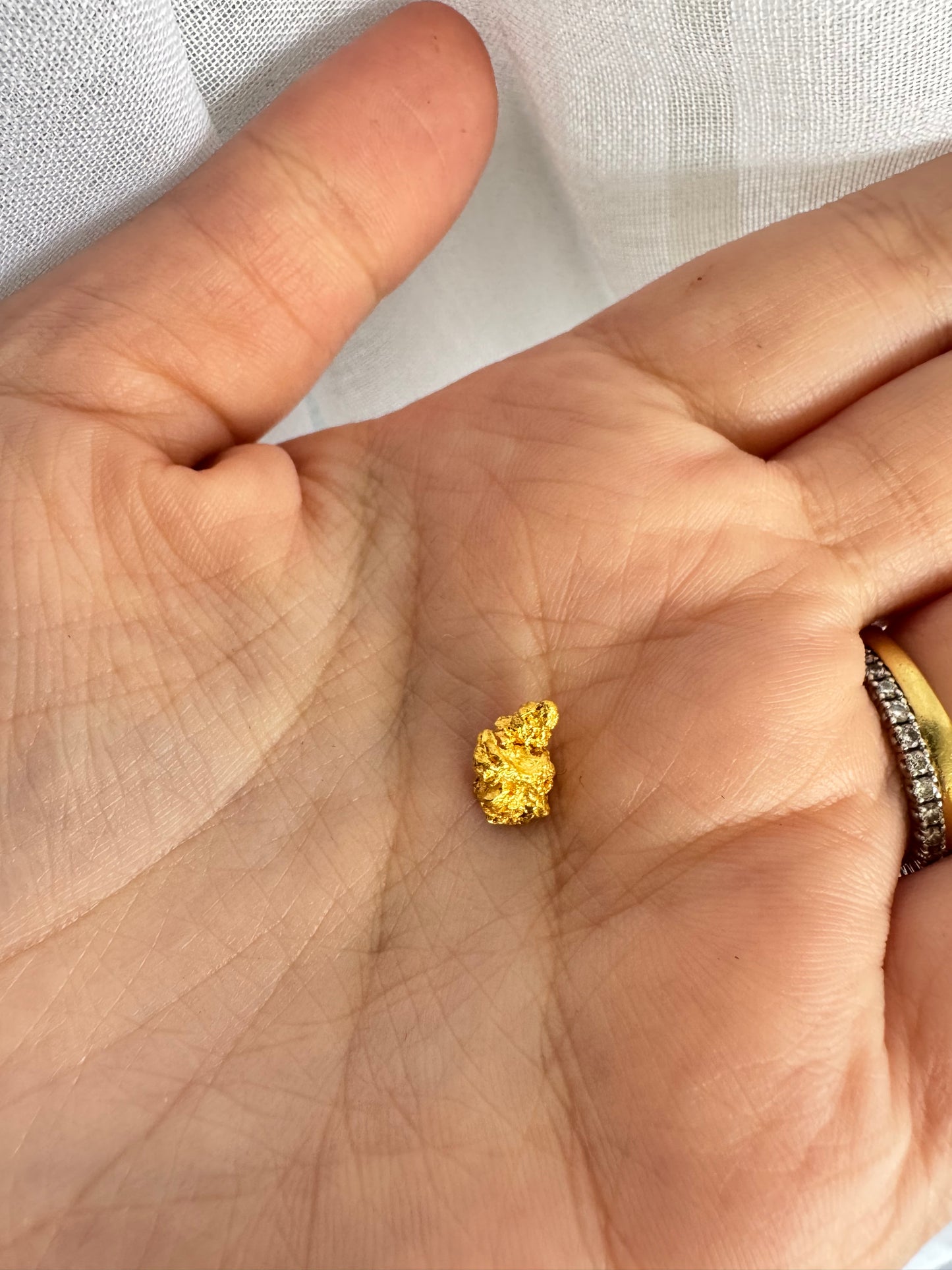 1.3 grams Natural Gold Nugget - August drop