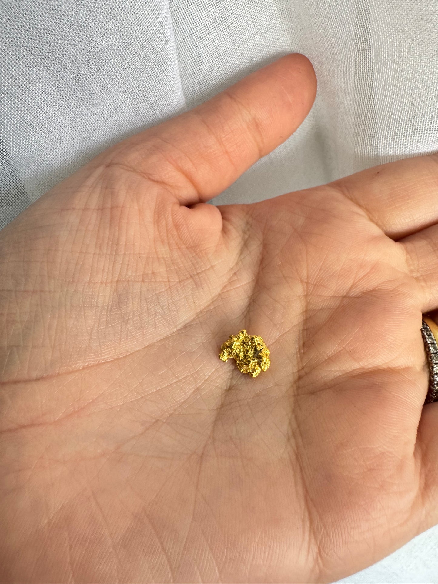 2 grams Natural Gold Nugget - August drop