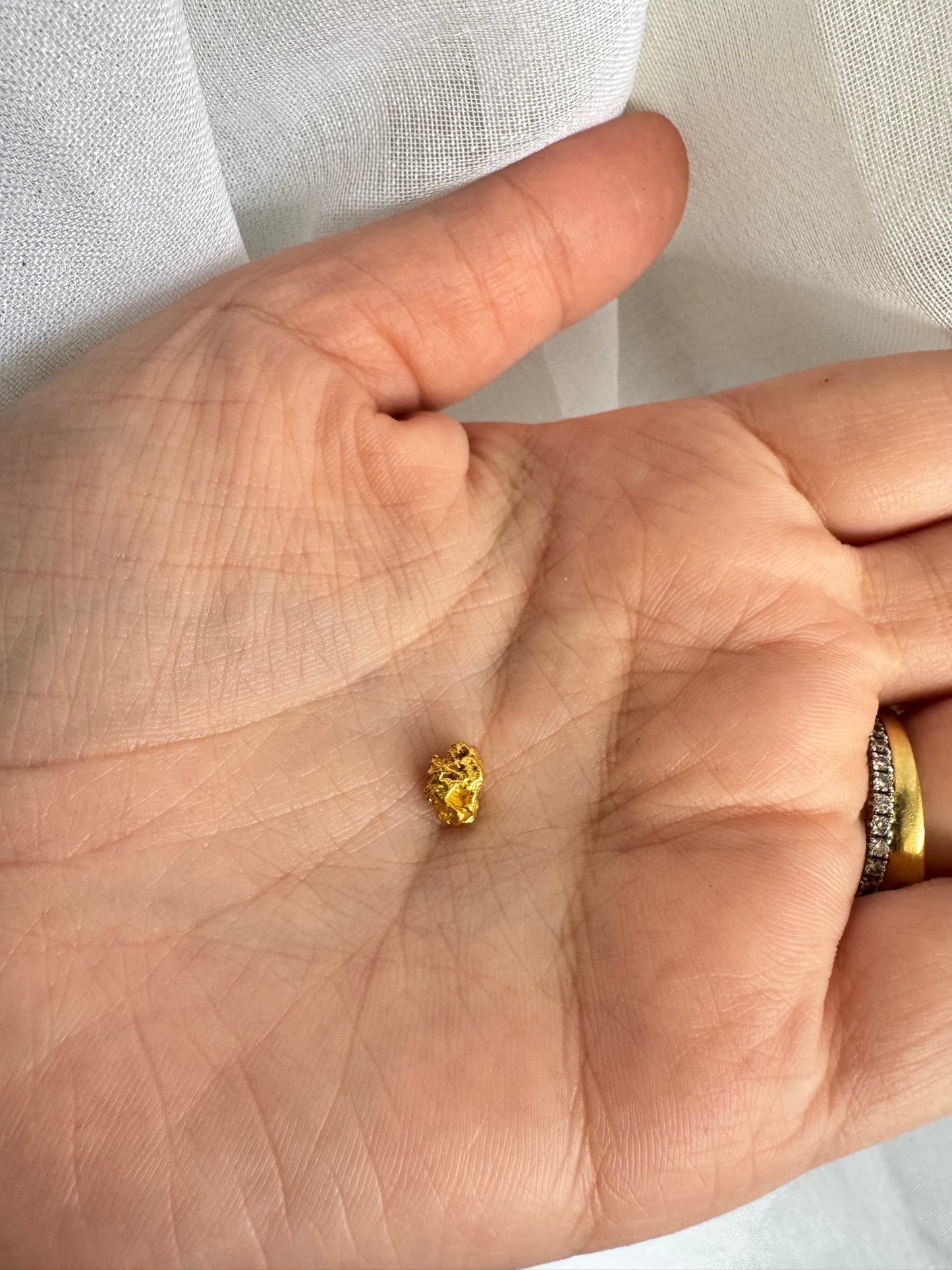 1.2 grams Natural Gold Nugget - August drop