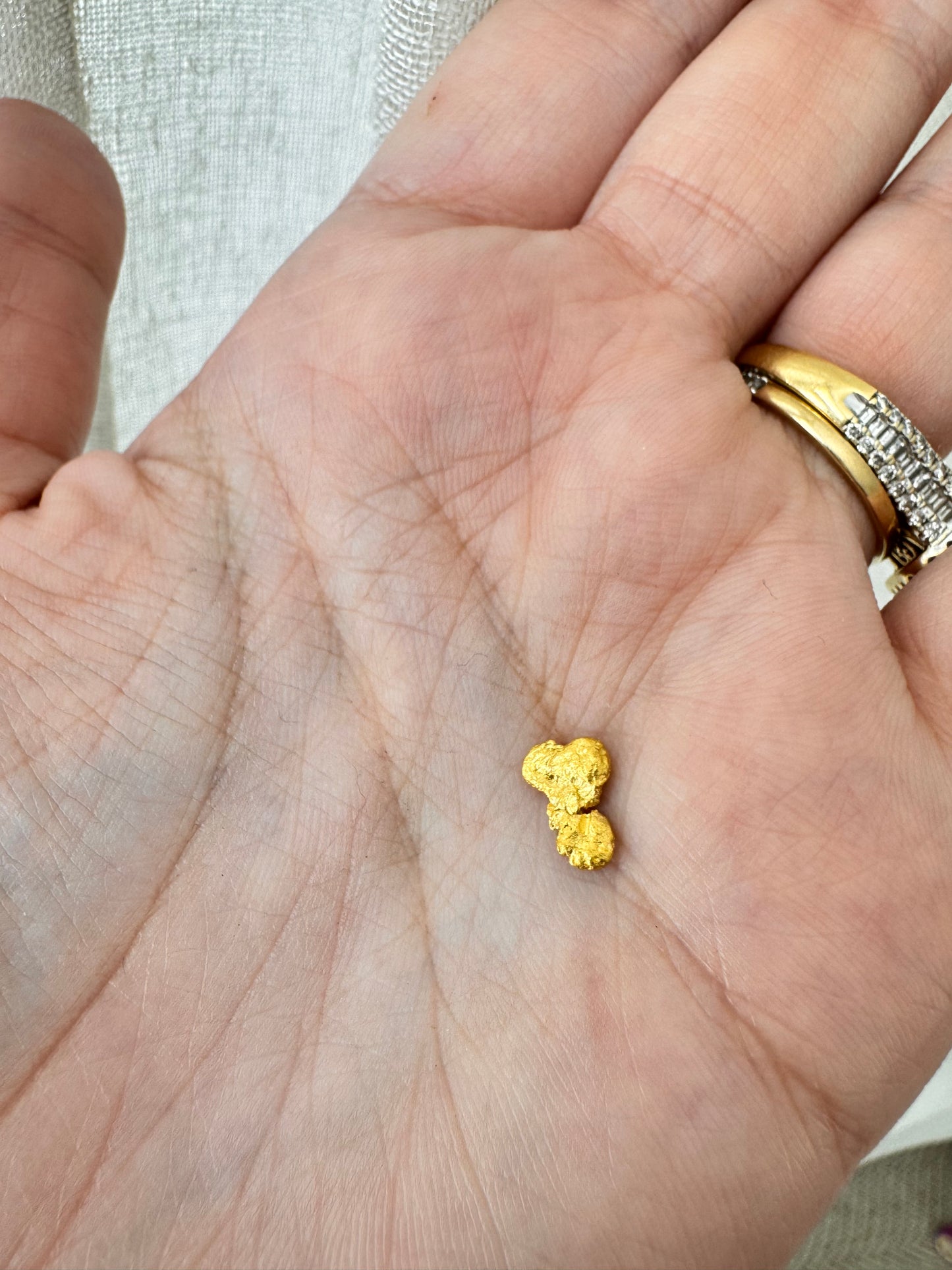 0.7 gram Natural Gold Nugget - August Drop