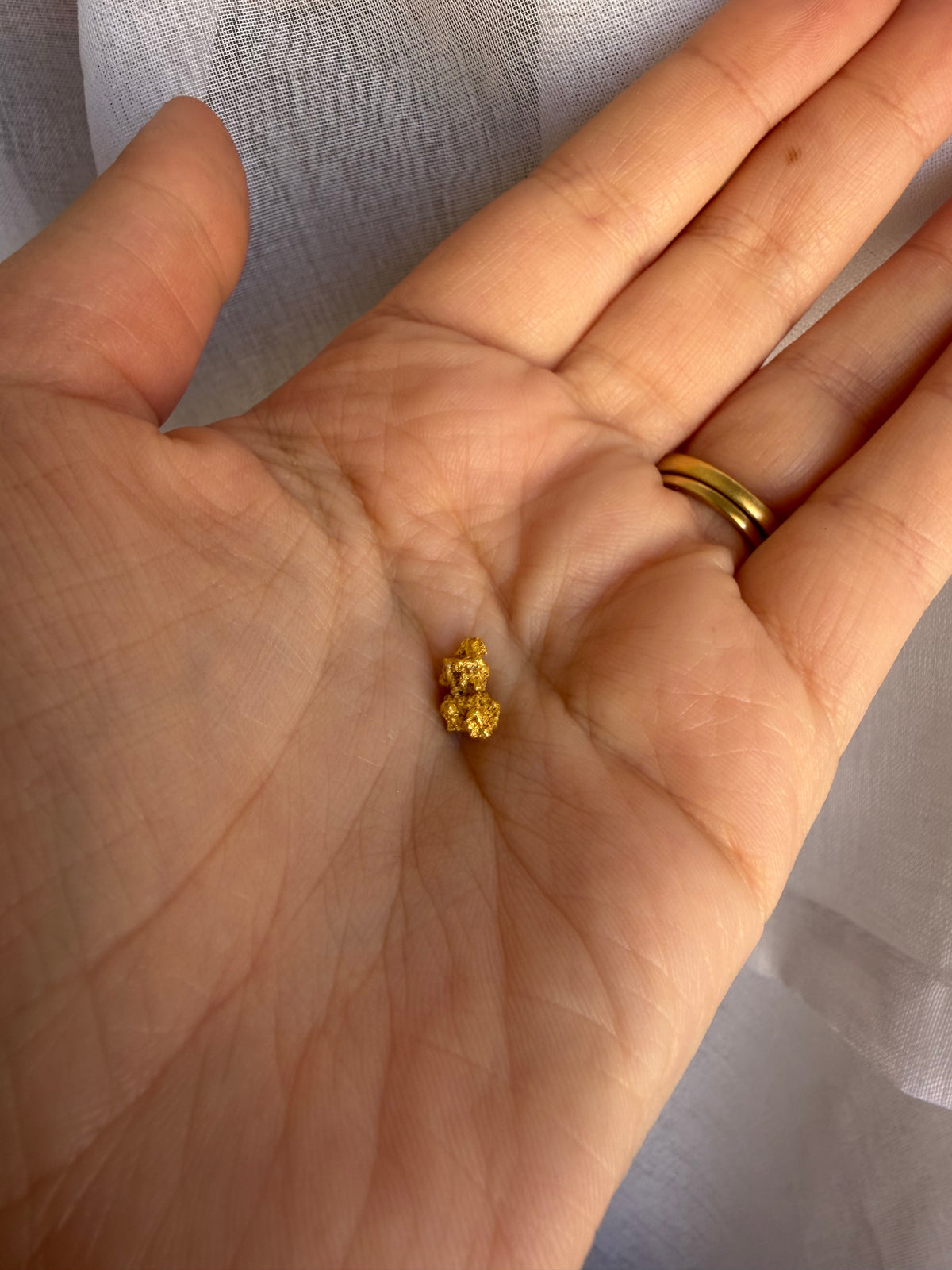 1.55 grams Natural Gold Nugget - September drop