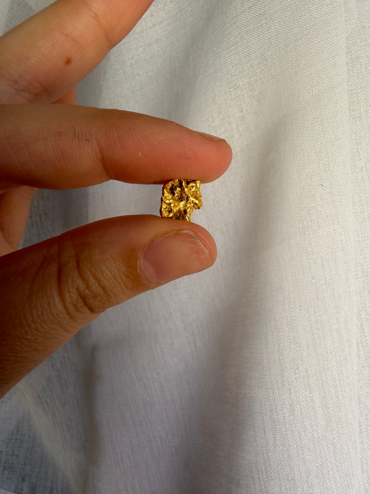 2.87 grams Natural Gold Nugget - September drop