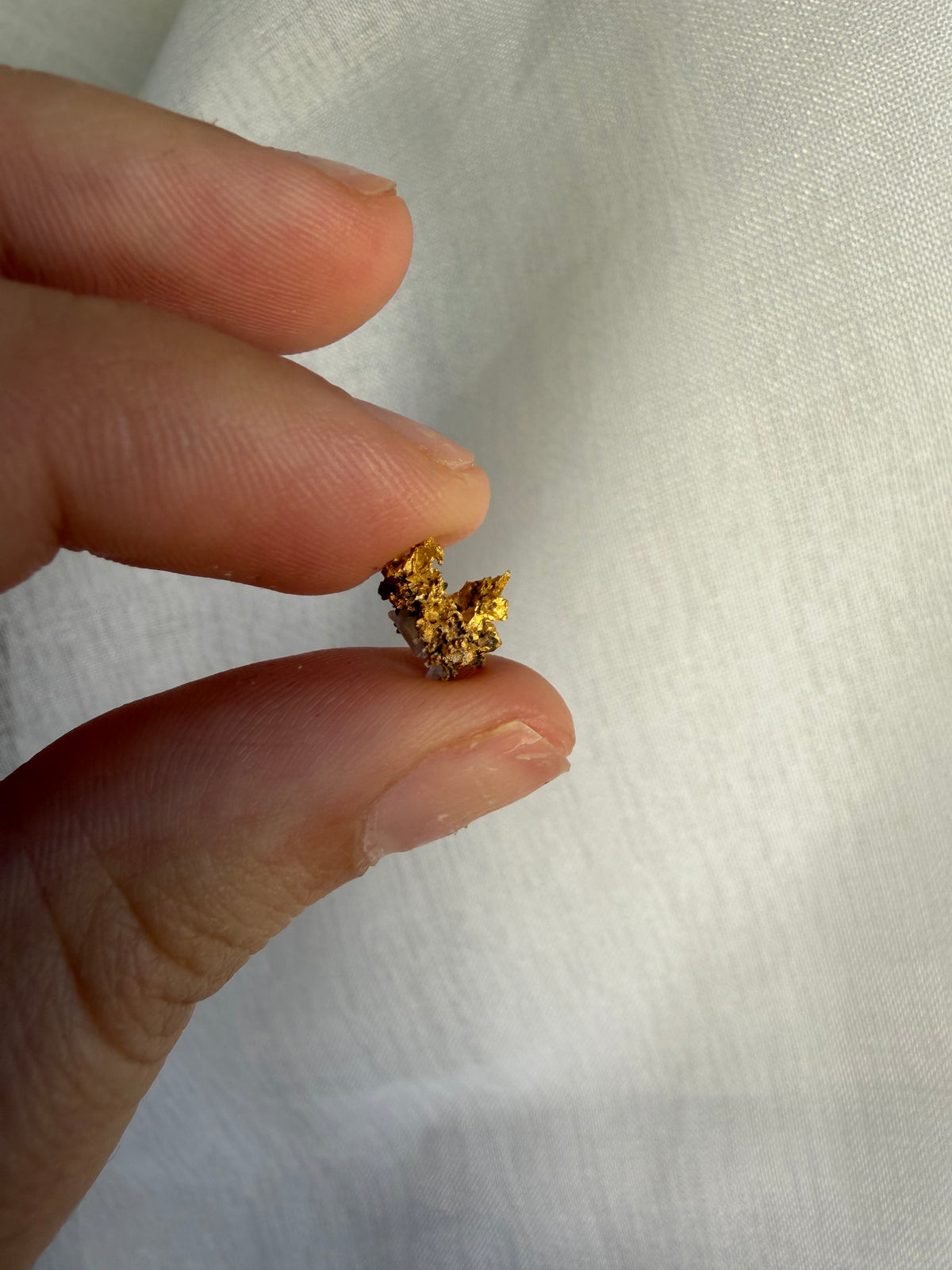 0.7 grams Natural Gold Nugget - September drop
