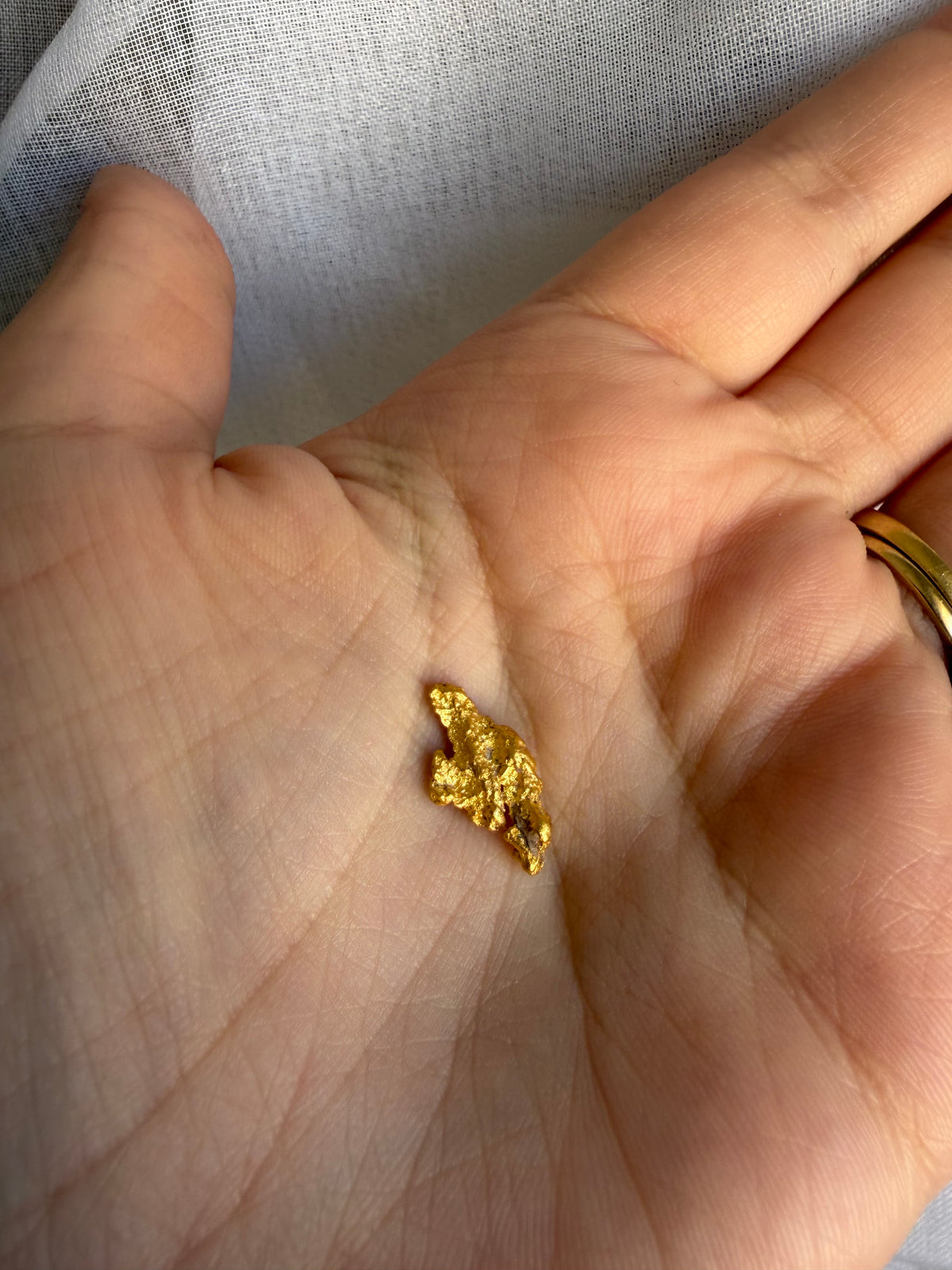 1.76 grams Natural Gold Nugget - September drop