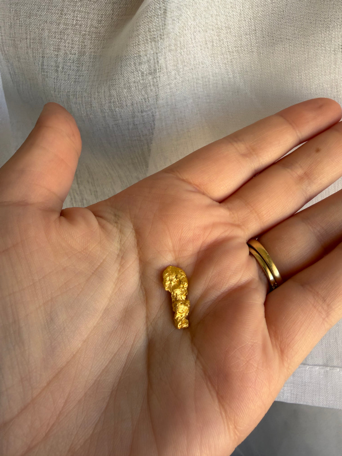1.95 grams Natural Gold Nugget - September drop