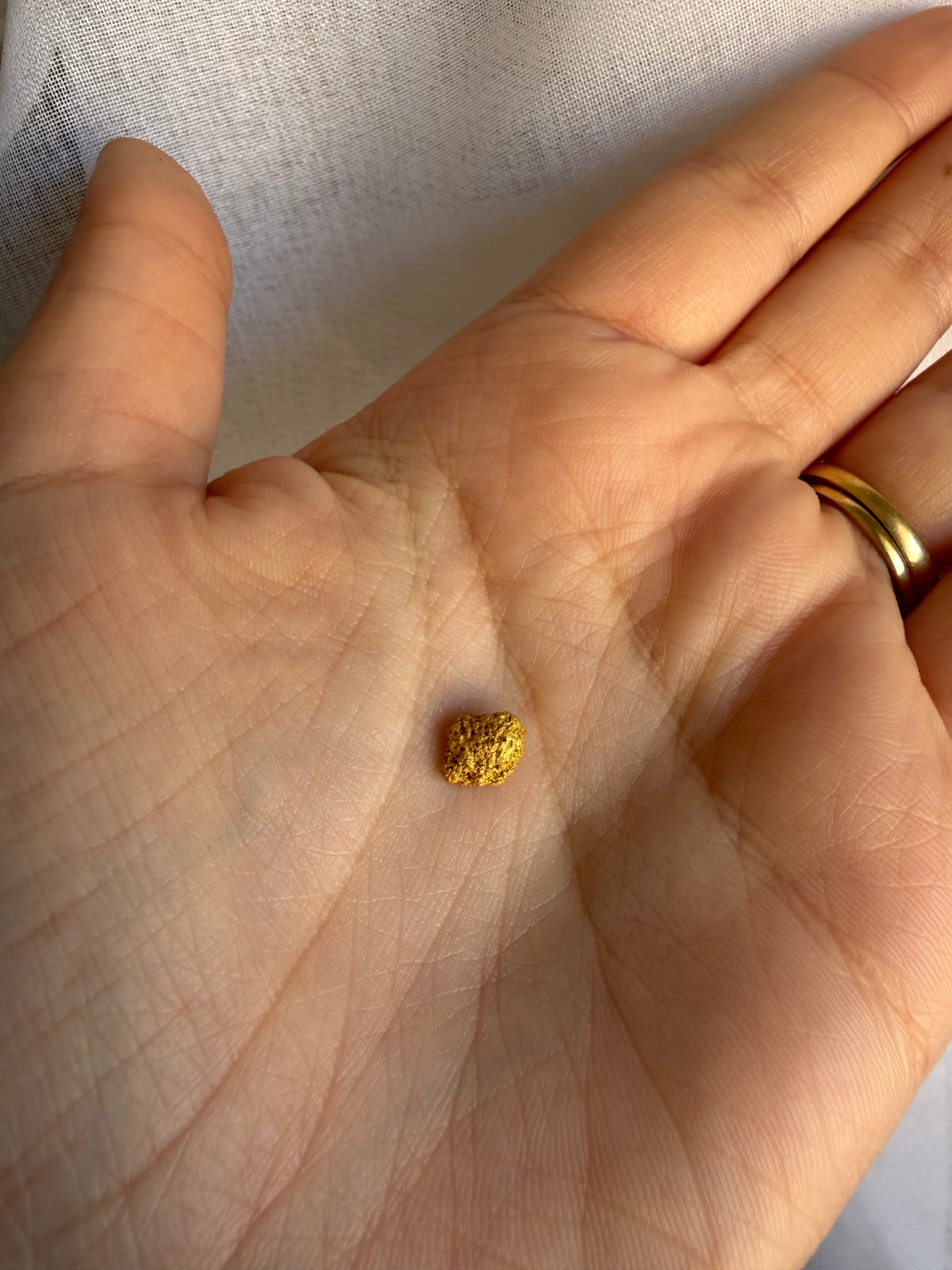 1.3 grams Natural Gold Nugget - September drop