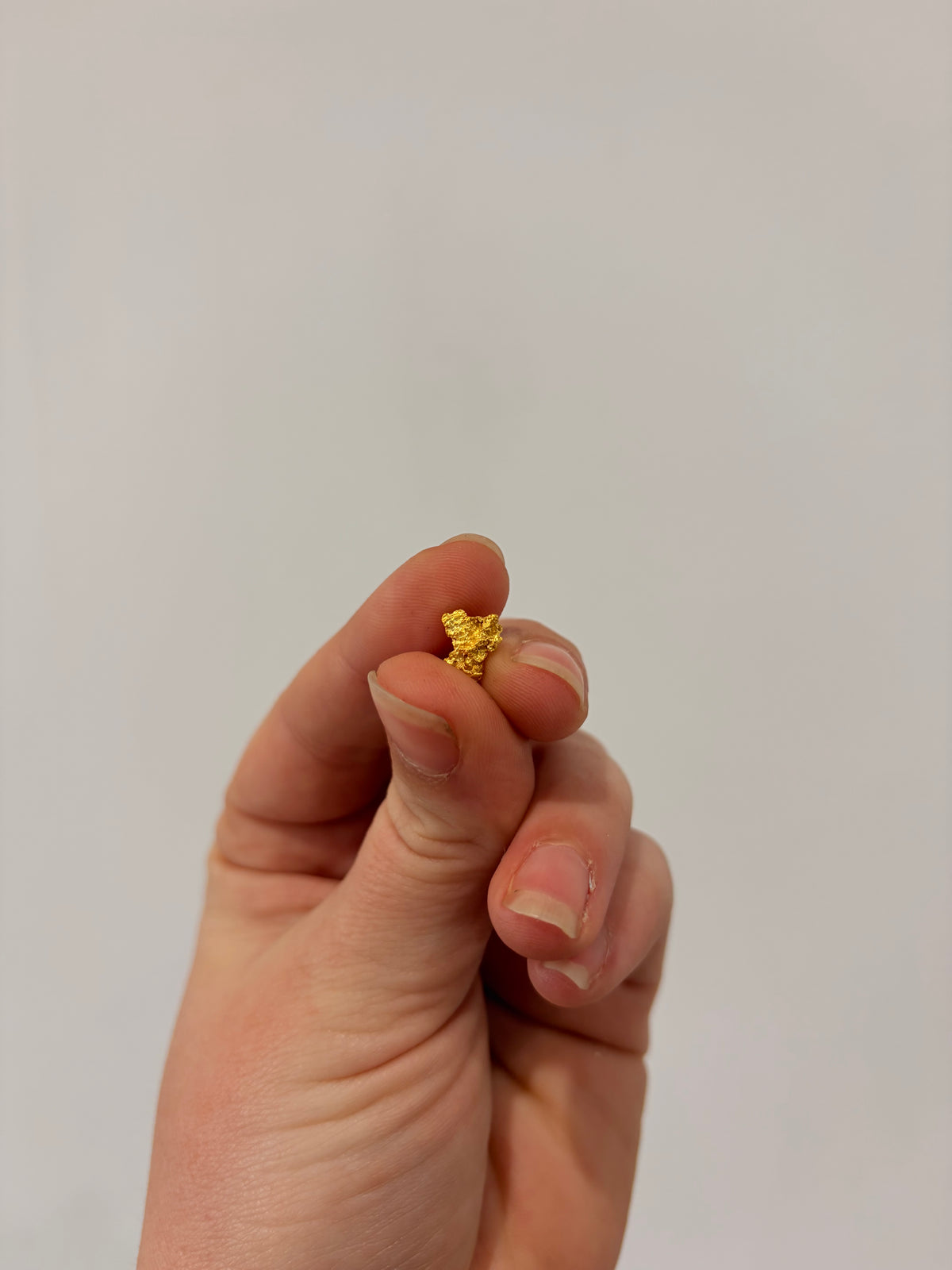 0.84 grams Natural Gold Nugget - October drop